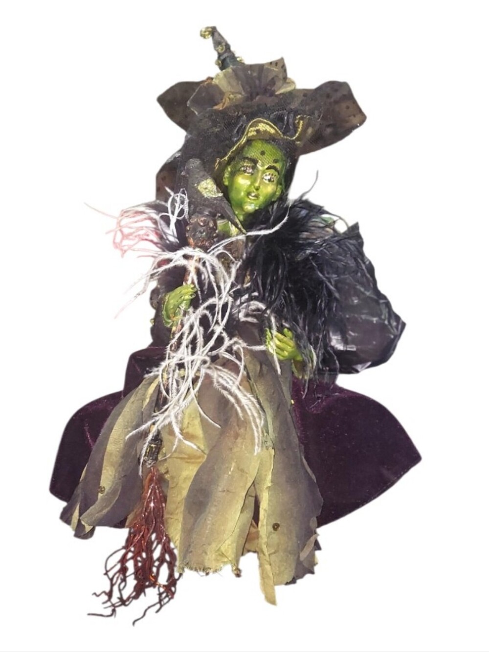 Witch Shelf Sitter Halloween Decor - Picture 2 of 4